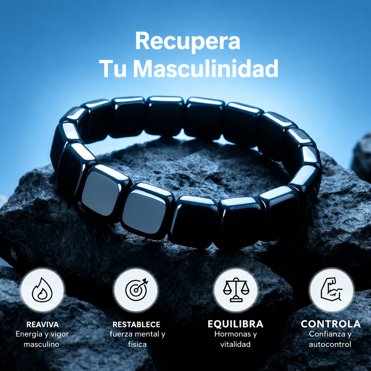 Pulsera Klandex Hematita